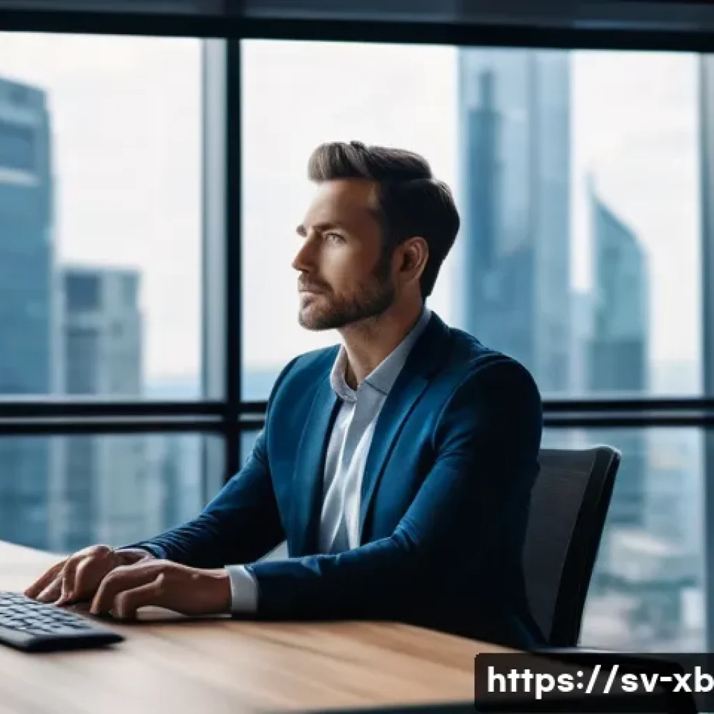 정서적 민첩성을 높이는 비즈니스 전략 - **Prompt: Cultivating Inner Calm Amidst Business Challenges**
    "A highly detailed, cinematic wide...