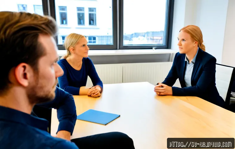 Home 17 정서적 민첩성을 기르기 위한 비즈니스 사례 - Photorealistic Scandinavian business workshop in a bright Stockholm office, diverse Swedish colleagu...